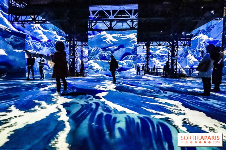 Japon rêvé, l'exposition immersive à l'Atelier des Lumières, les photos