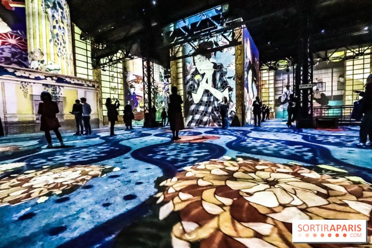 Japon rêvé, l'exposition immersive à l'Atelier des Lumières, les photos