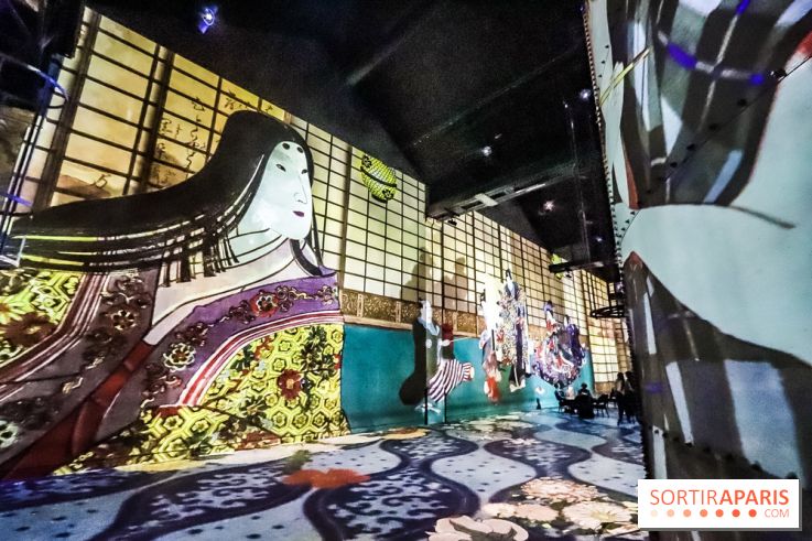 Japon rêvé, l'exposition immersive à l'Atelier des Lumières, les photos