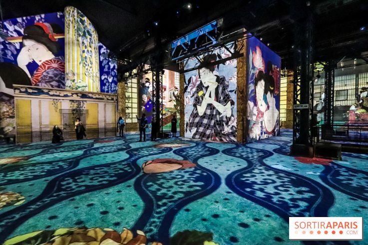 Japon rêvé, l'exposition immersive à l'Atelier des Lumières, les photos