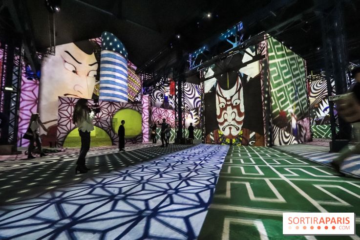 Japon rêvé, l'exposition immersive à l'Atelier des Lumières, les photos