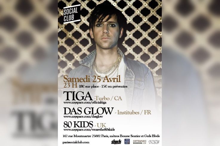 Social Club, Tiga, Soirée, Electro