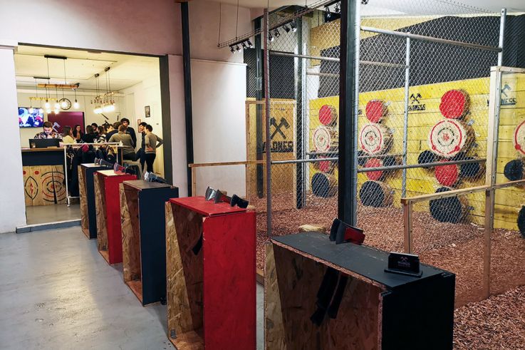 Lancer de haches chez Wildness