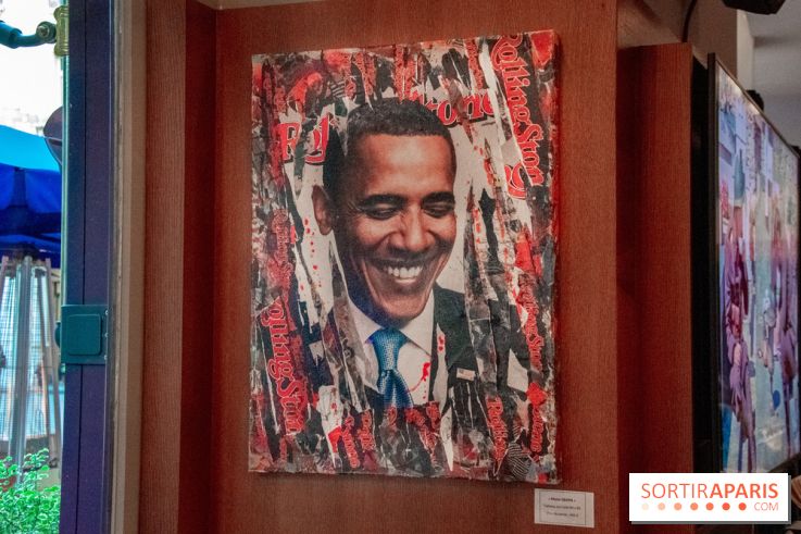 Exposition Anne Mondy à la brasserie Mon Paris !