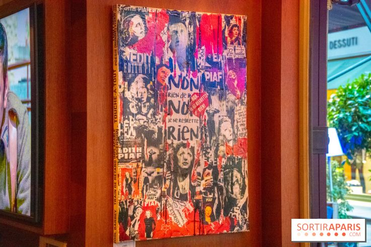 Exposition Anne Mondy à la brasserie Mon Paris !