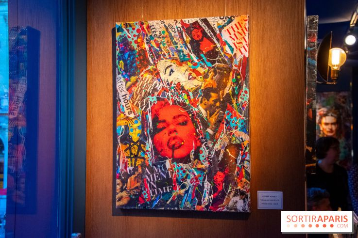 Exposition Anne Mondy à la brasserie Mon Paris !