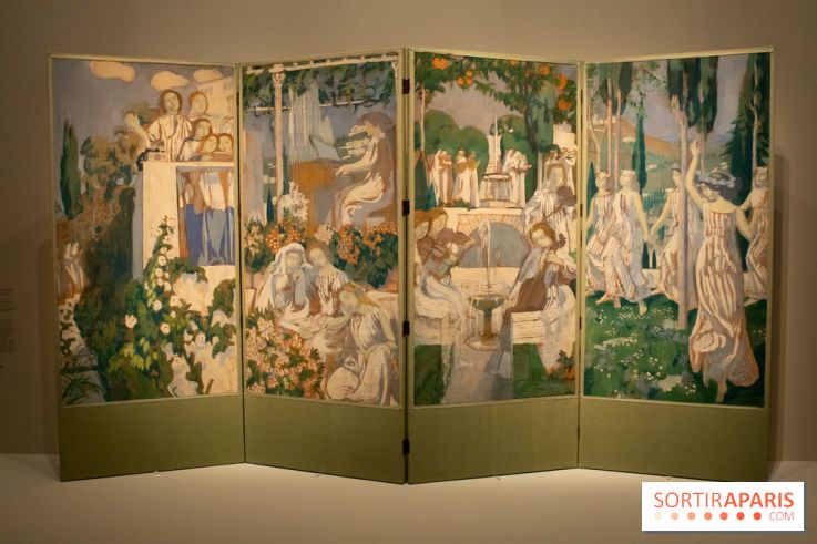 L'Eternel Ete : le chant choral, Maurice Denis, 1905 - Les nabis et le Décor au Musée du Luxembourg