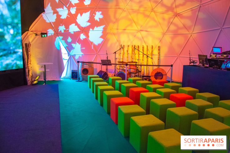 La forêt, une expérience à vivre sur le Parvis de l'Hôtel de Ville