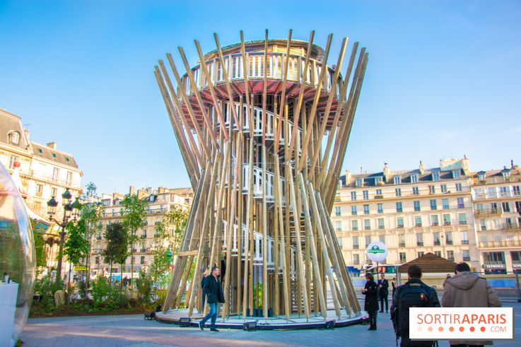 La forêt, une expérience à vivre sur le Parvis de l'Hôtel de Ville