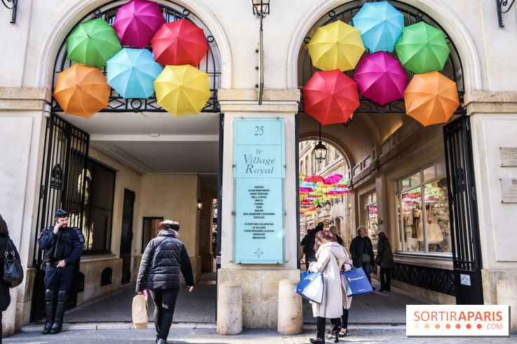Les parapluies du Village Royal