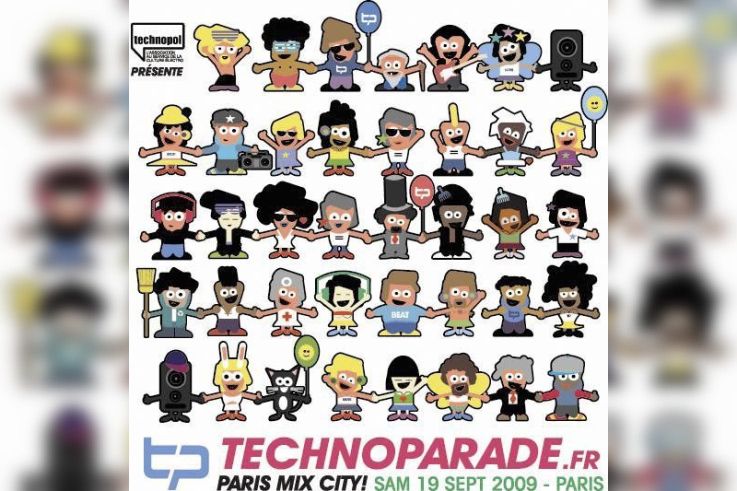 Technoparade 2009 
Paris mix city
