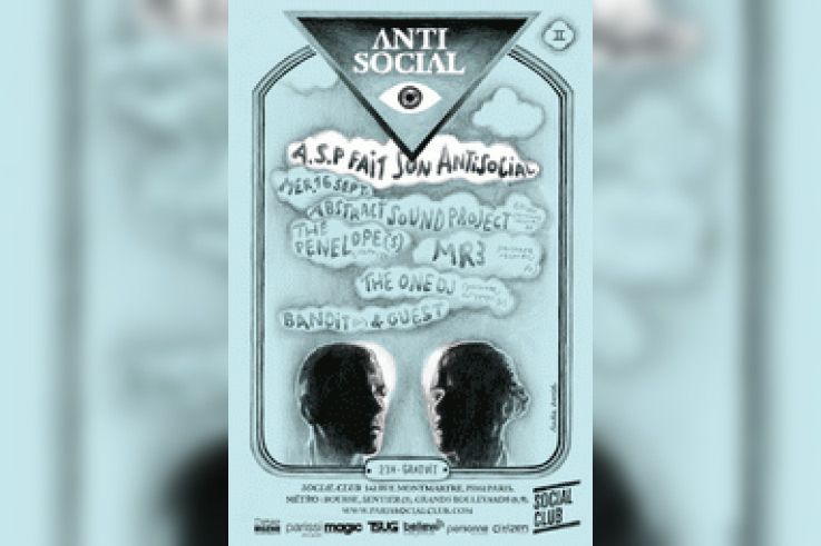 ASP, Antisocial, The Penelope(s), Citizen, Social, Soirée, Paris 