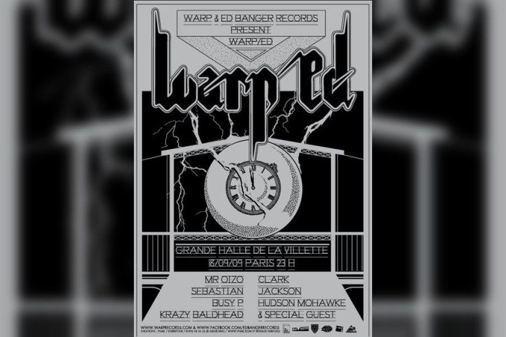 Warp, Ed Banger, Warp/Ed, Halle de la Villette, Paris, Soirée, Clubbing