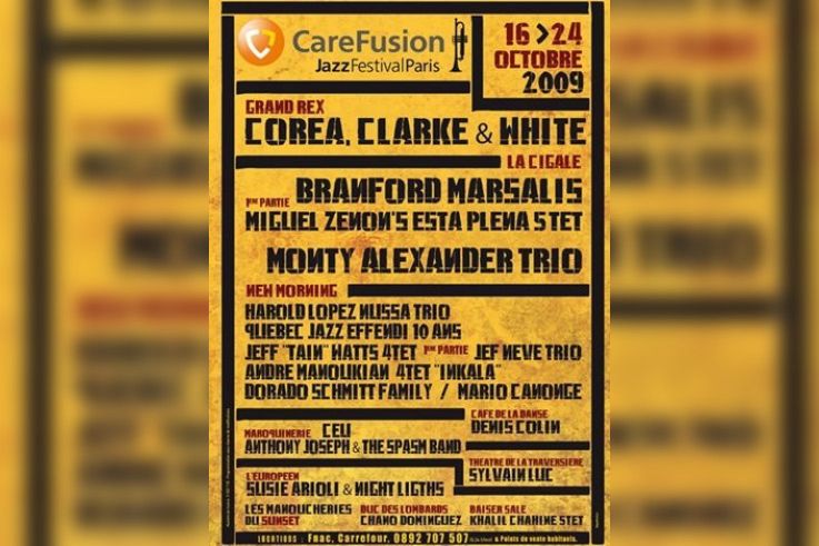 Carefusion Jazz festival, musique, concert, Sylvain Luc, André Manoukian Quartet, New Morning, Maroquinerie