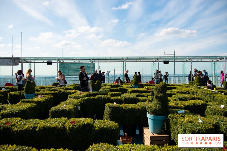 Chasse aux oeufs de Pâques sur le rooftop de la Tour Montparnasse : nos photos