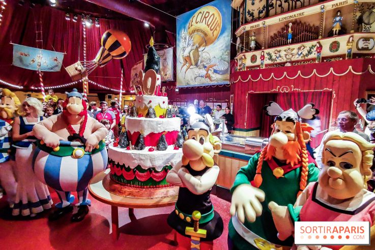 Inauguration Attention Menhirs ! et fête des 30 ans du Parc Astérix