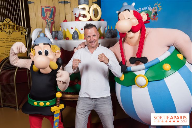 Inauguration Attention Menhirs ! et fête des 30 ans du Parc Astérix