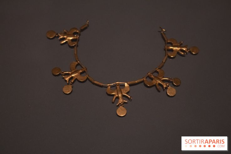 Collier, Anatolie (Turquie), 1400-1200 av J.C. - exposition Royaumes oubliés au musée du Louvre