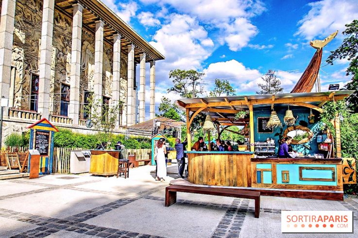 Poisson Lune : la terrasse éphémère sur le Parvis du Palais de la Porte Dorée
