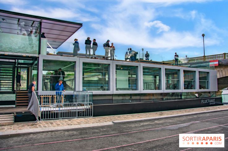 Fluctuart, premier centre d'art urbain flottant au monde, ouvre ses portes