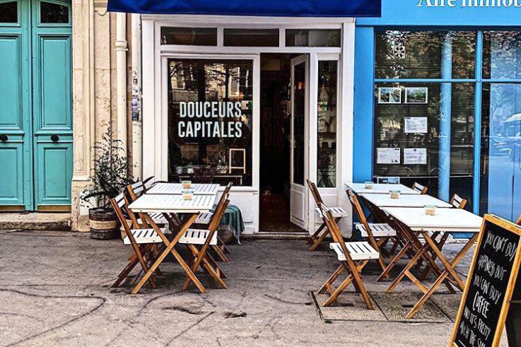 Douceurs capitales, le nouveau coffee shop végétarien du Square Gardette