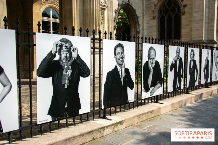 Expo Stéphane de Bourgies, Cinquante portraits de chefs, à la Mairie du 1er
