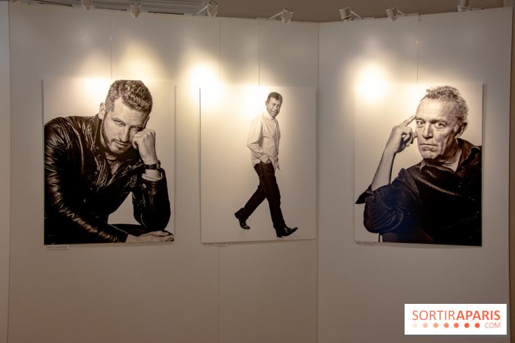 Expo Stéphane de Bourgies, Cinquante portraits de chefs, à la Mairie du 1er