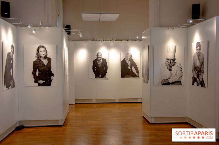 Expo Stéphane de Bourgies, Cinquante portraits de chefs, à la Mairie du 1er