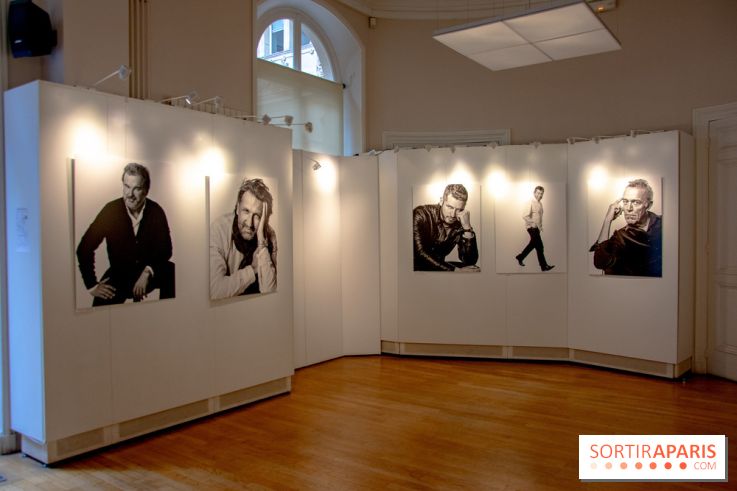 Expo Stéphane de Bourgies, Cinquante portraits de chefs, à la Mairie du 1er