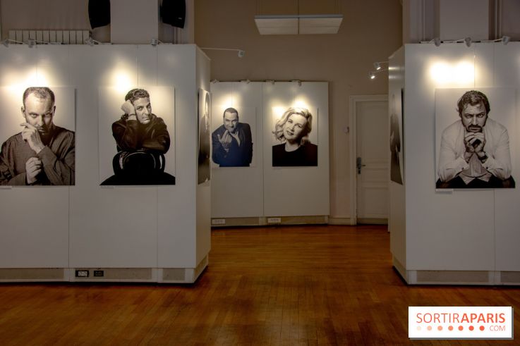 Expo Stéphane de Bourgies, Cinquante portraits de chefs, à la Mairie du 1er