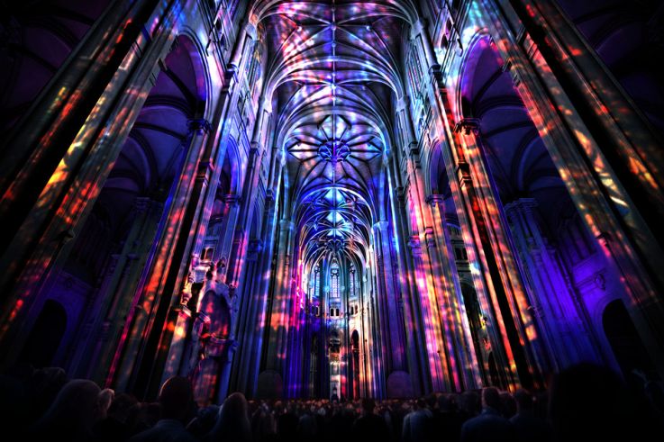Luminiscence: spectacle et parcours théâtral immersifs à l’église Saint-Eustache