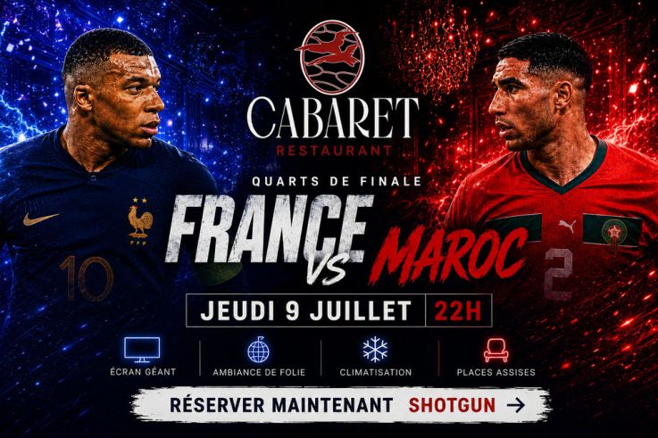 Fan zone VIP au cœur de Paris pour la Coupe du Monde de foot