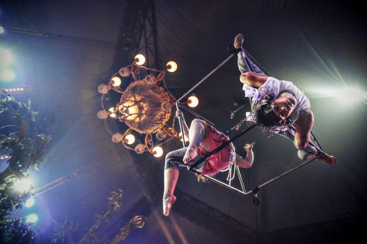 VIBRATION : spectacle immersif de danse contemporaine dans un cirque