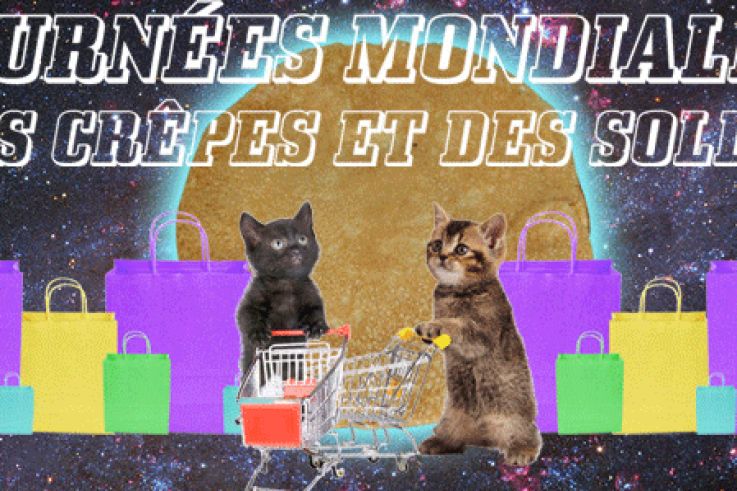 journée mondiales des soldes et des crepes
