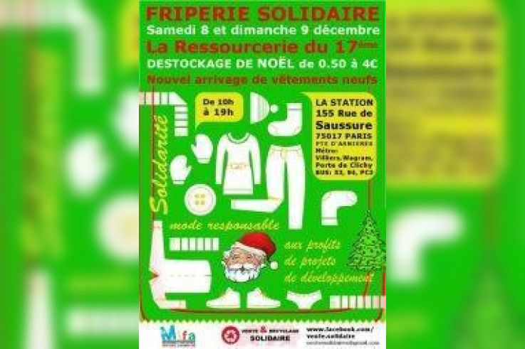 Week-end de Friperie solidaire  