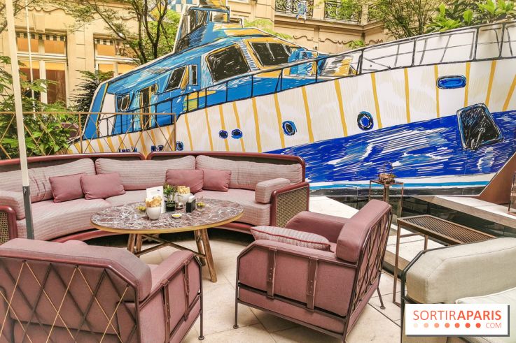 Le Yacht Club du Crillon, la terrasse éphémère 