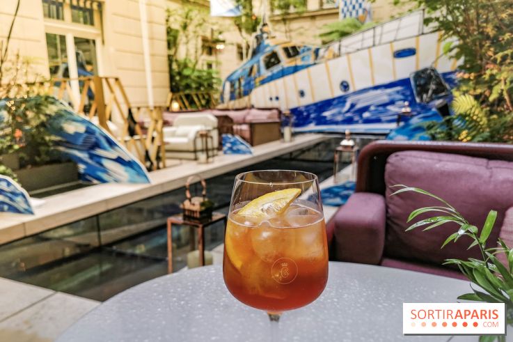 Le Yacht Club du Crillon, la terrasse éphémère 