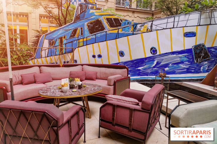 Le Yacht Club du Crillon, la terrasse éphémère 