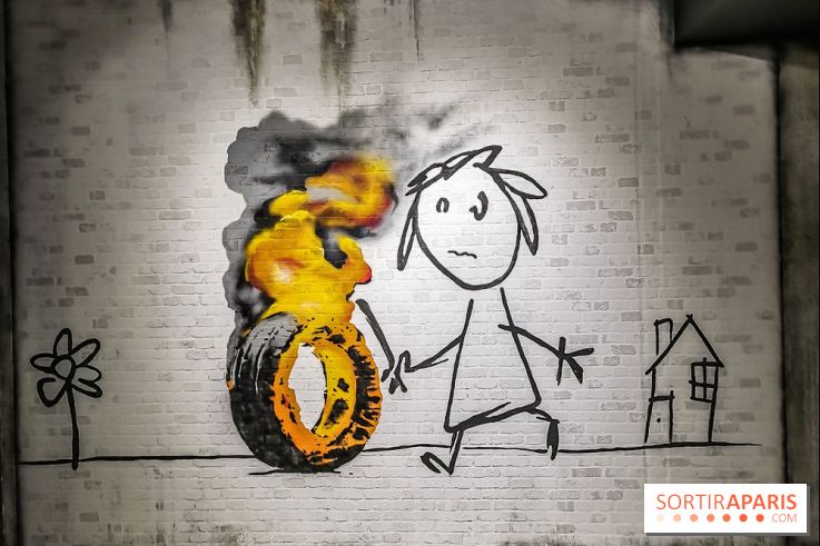 The World of Banksy : expérience immersive à l'Espace Lafayette-Drouot, les photos