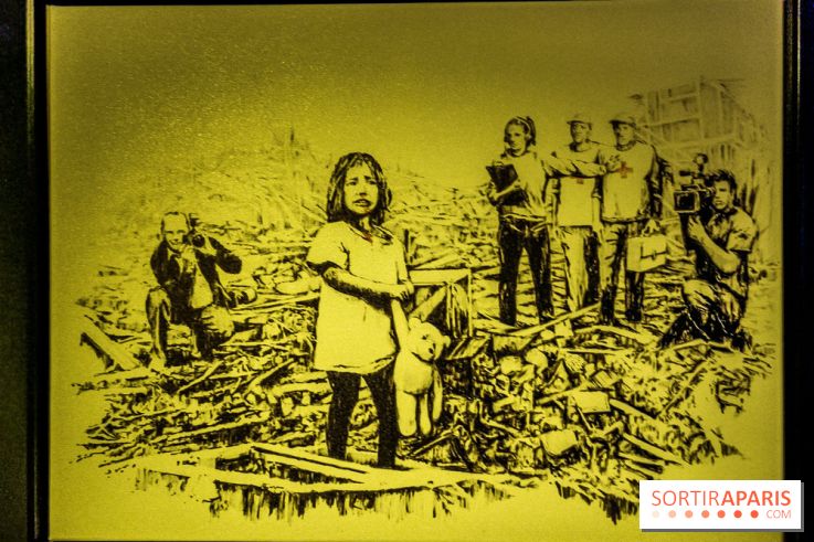 The World of Banksy : expérience immersive à l'Espace Lafayette-Drouot, les photos