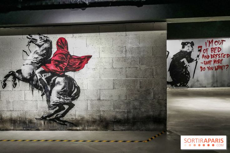 The World of Banksy : expérience immersive à l'Espace Lafayette-Drouot, les photos