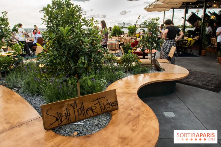 Créatures : le restaurant éphémère sur la terrasse des Galeries Lafayette, les photos