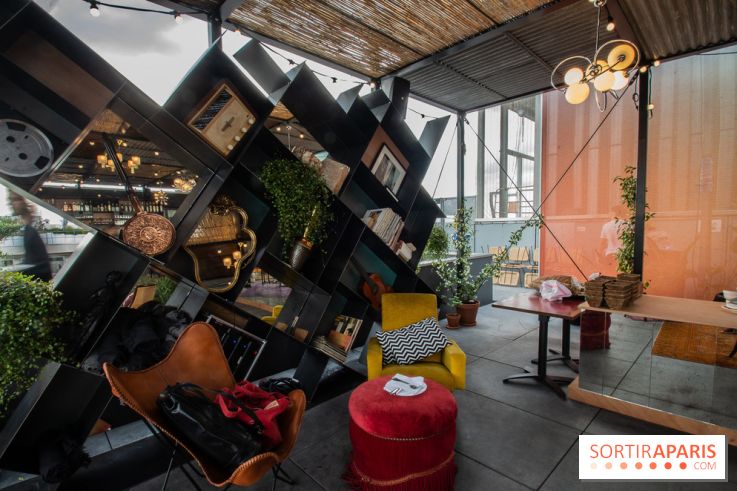 Créatures : le restaurant éphémère sur la terrasse des Galeries Lafayette, les photos