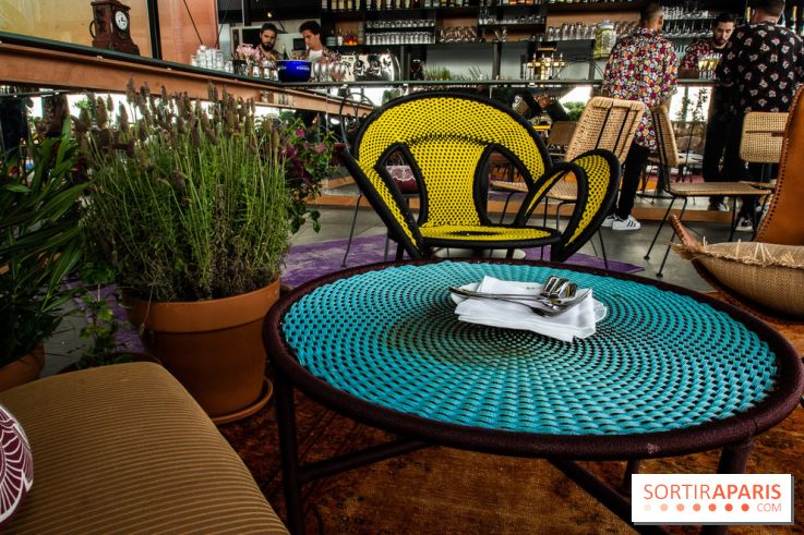 Créatures : le restaurant éphémère sur la terrasse des Galeries Lafayette, les photos