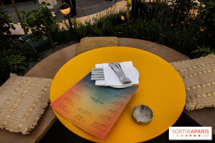 Créatures : le restaurant éphémère sur la terrasse des Galeries Lafayette, les photos
