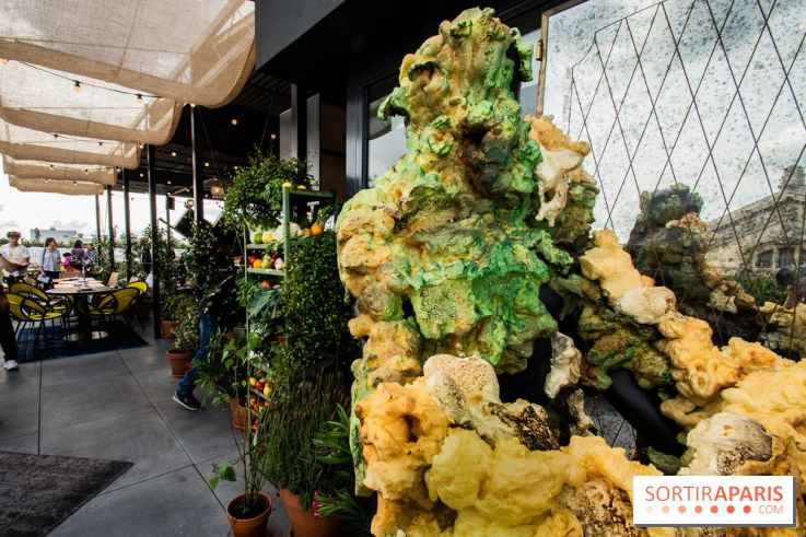 Créatures : le restaurant éphémère sur la terrasse des Galeries Lafayette, les photos