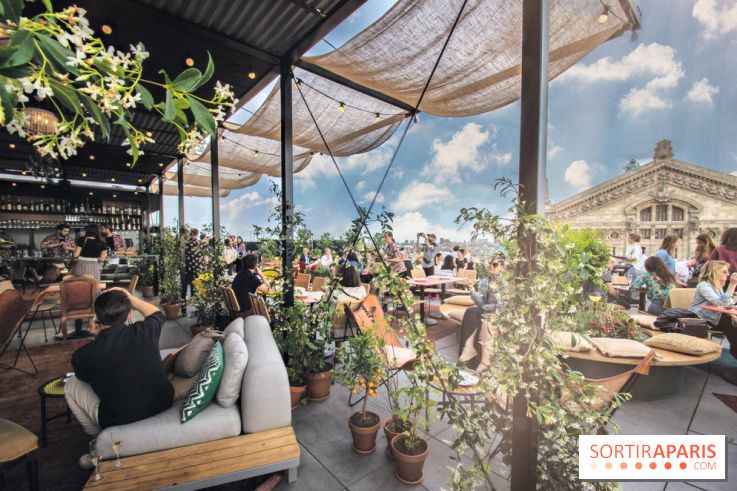 Créatures : le restaurant éphémère sur la terrasse des Galeries Lafayette, les photos