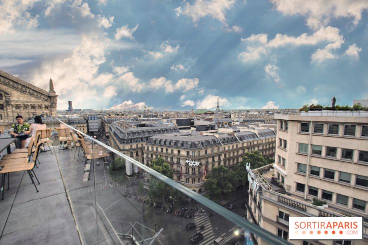 Créatures : le restaurant éphémère sur la terrasse des Galeries Lafayette, les photos