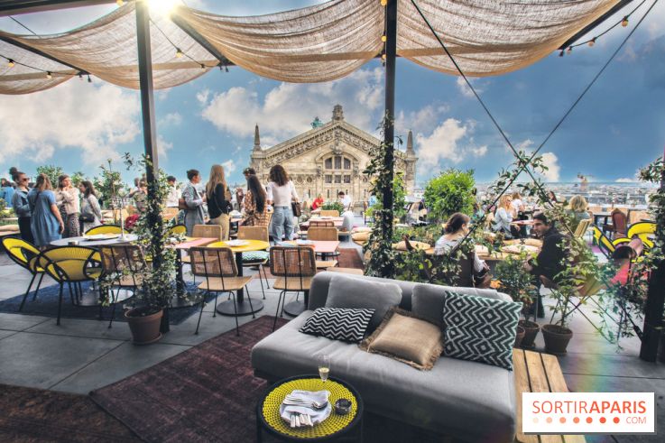 Créatures : le restaurant éphémère sur la terrasse des Galeries Lafayette, les photos