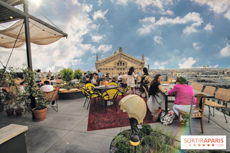 Créatures : le restaurant éphémère sur la terrasse des Galeries Lafayette, les photos